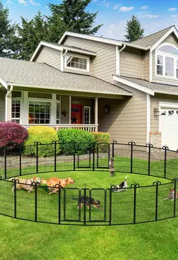 Dog Playpen Outdoor 32 Piece Panels Heavy Duty Dog Fence