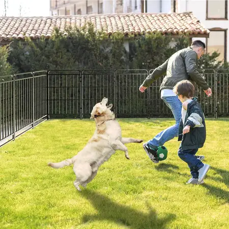 Heavy Duty Dog Playpen 12 Steel Panels 40 Inches Height